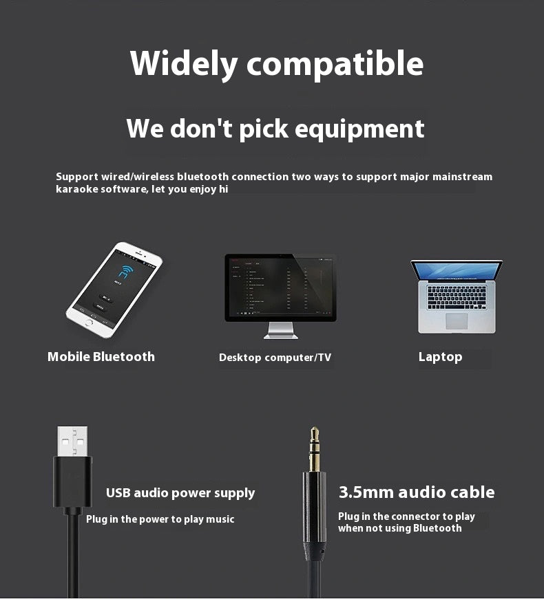 Desktop Bluetooth Speaker Long Sound High Power