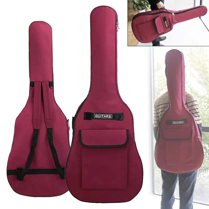 40/41 Inch Waterproof Oxford Fabric Guitar Case - Your Guitar Buddy