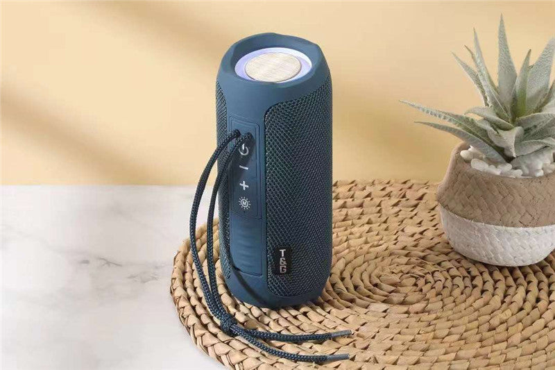 Portable Led Waterproof Bluetooth Speaker With Card