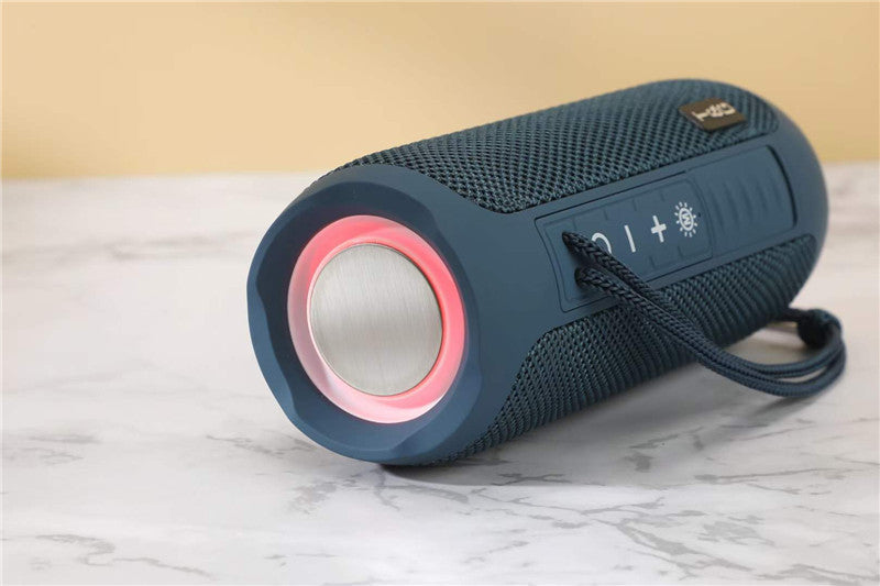 Portable Led Waterproof Bluetooth Speaker With Card