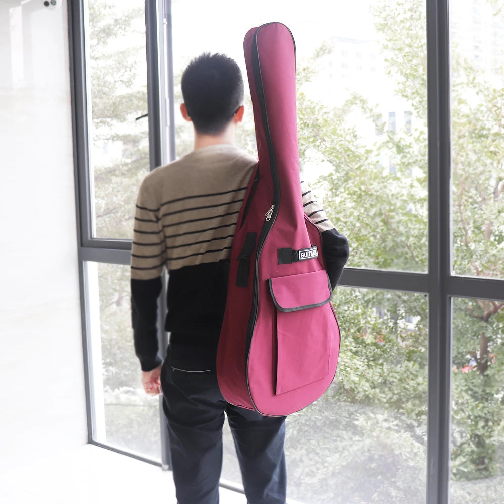 40/41 Inch Waterproof Oxford Fabric Guitar Case - Your Guitar Buddy