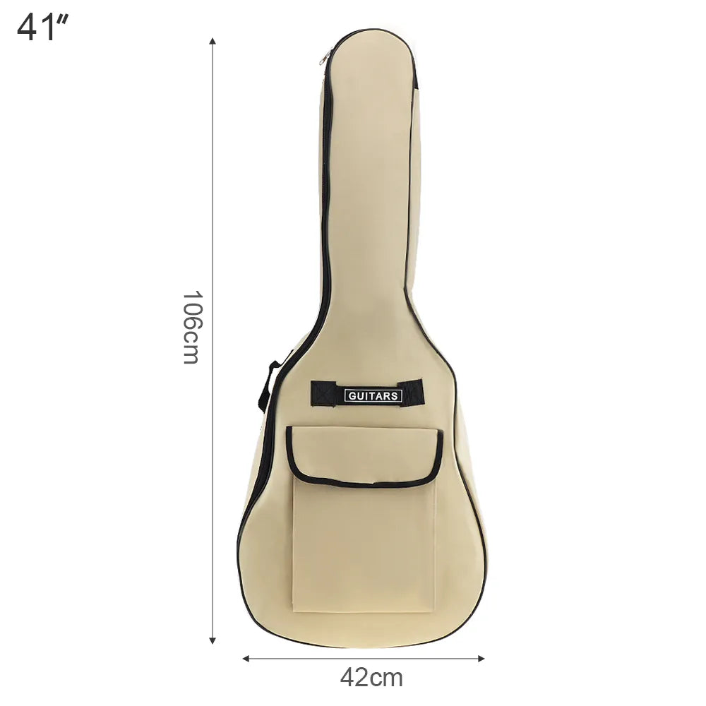 40/41 Inch Waterproof Oxford Fabric Guitar Case - Your Guitar Buddy
