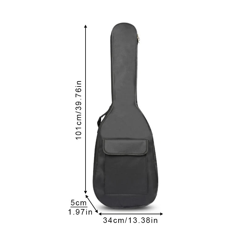 40/41 Inch Waterproof Oxford Fabric Guitar Case - Your Guitar Buddy