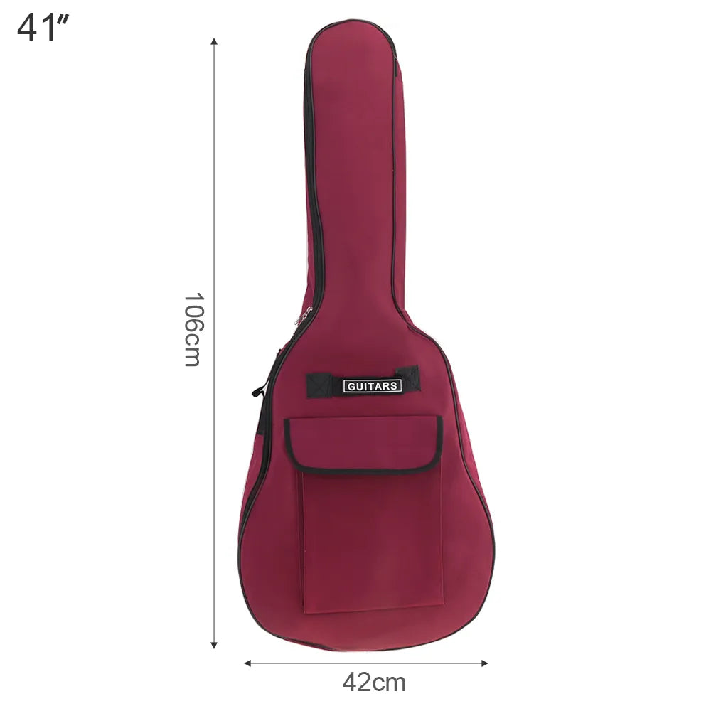 40/41 Inch Waterproof Oxford Fabric Guitar Case - Your Guitar Buddy