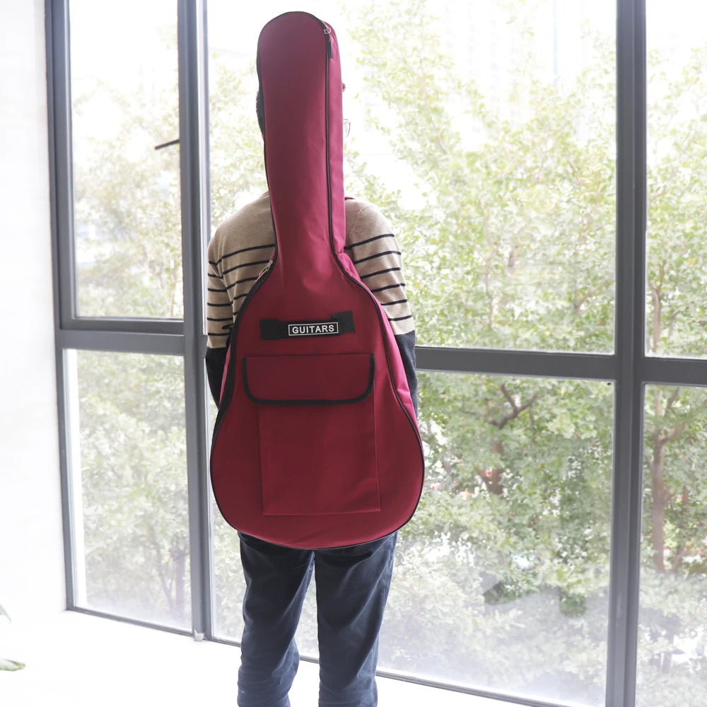 40/41 Inch Waterproof Oxford Fabric Guitar Case - Your Guitar Buddy
