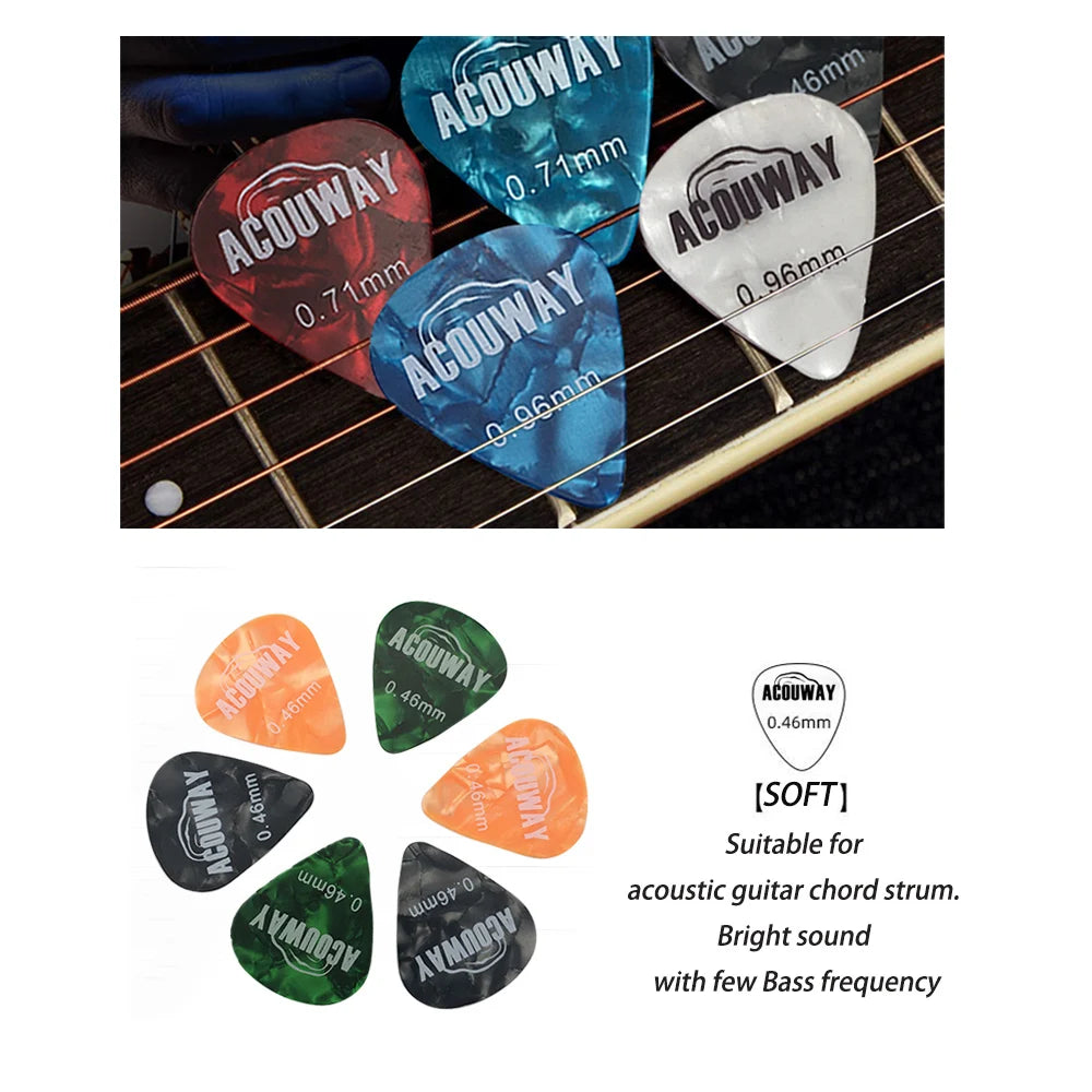30-50-Piece Guitar Pick Set - Your Guitar Buddy