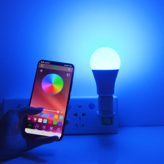 Led Smart Bluetooth Bulb Light - Syncs with Music