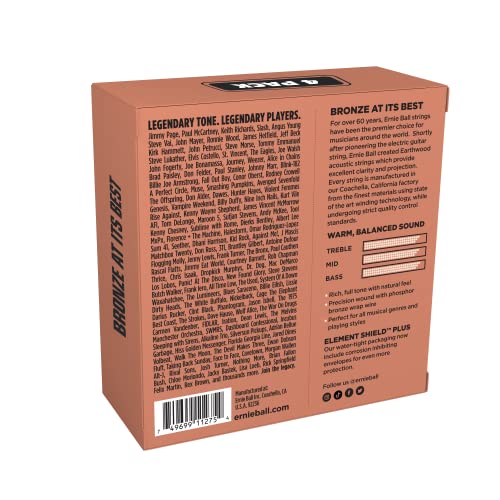 Ernie Ball Earthwood Medium Light Phosphor Bronze Acoustic Guitar Strings