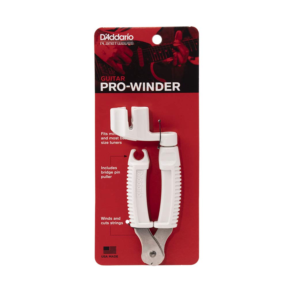D'Addario Pro-Winder - Ultimate All in One Guitar Tool for Restringing