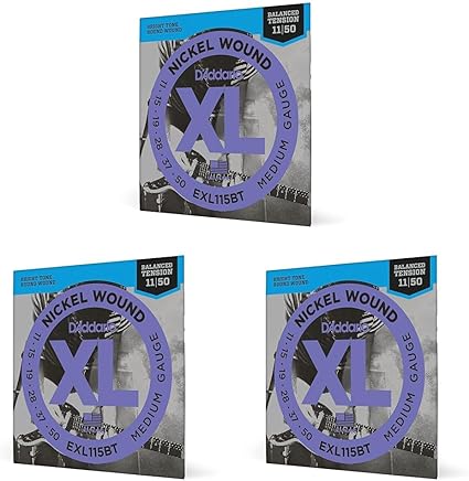 D'Addario XL Nickel Electric Guitar Strings