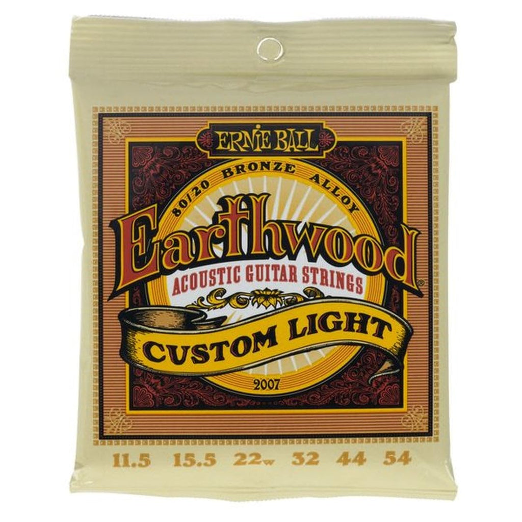Ernie Ball Earthwood Light 80/20 Bronze Acoustic Guitar Strings