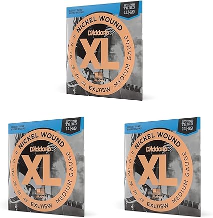 D'Addario XL Nickel Electric Guitar Strings