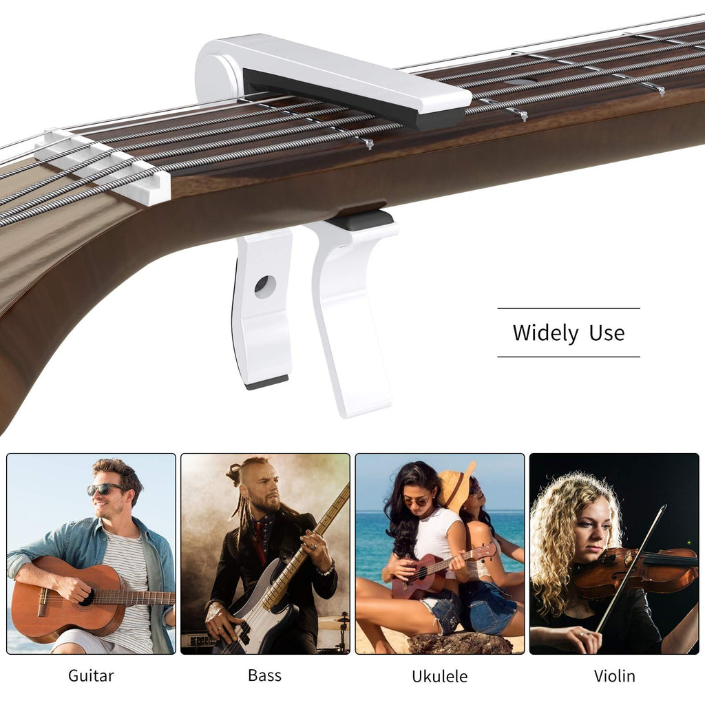 Capo for 6-String Acoustic & Electric Guitars, Classical Guitar & Ukulele