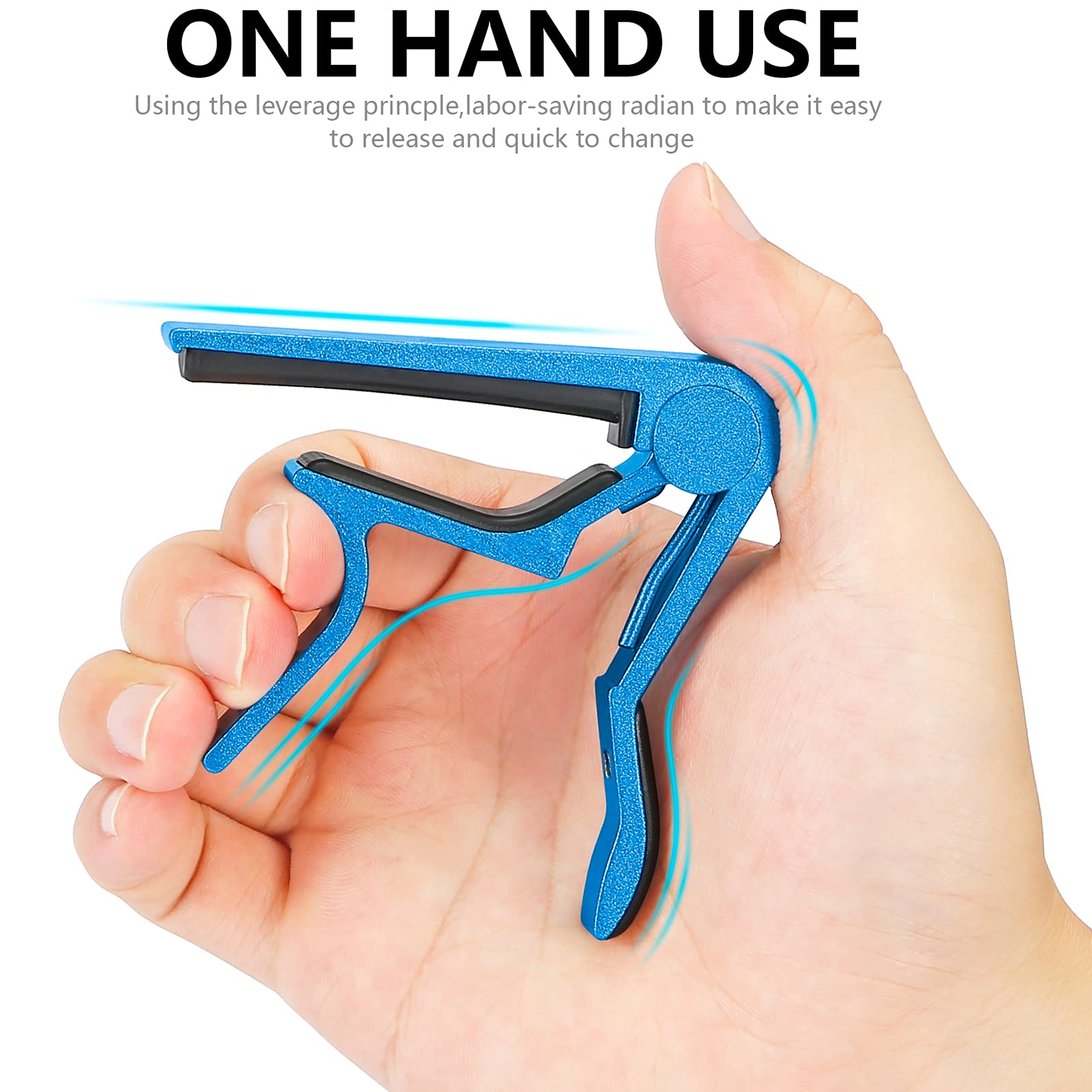 Capo for 6-String Acoustic & Electric Guitars, Classical Guitar & Ukulele