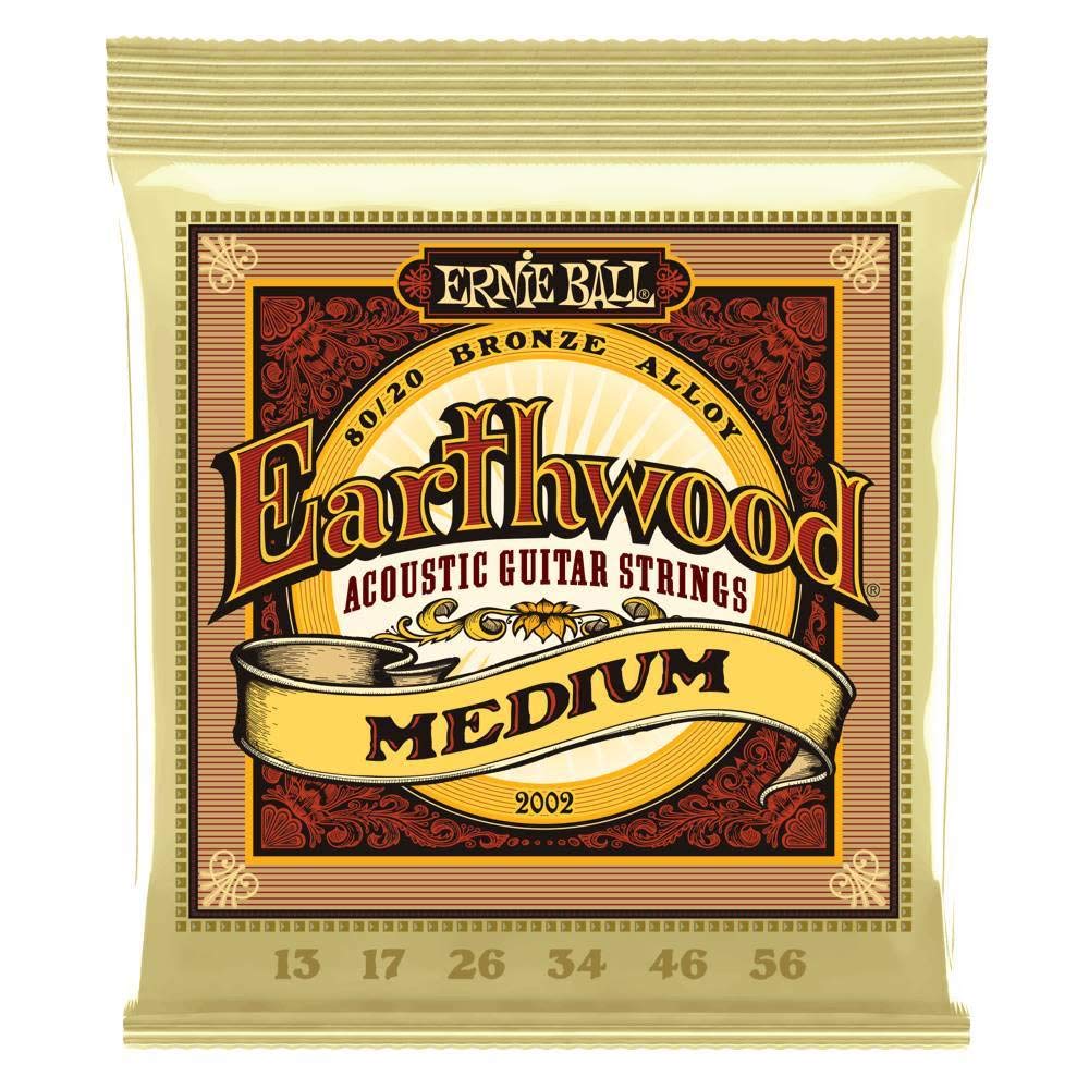 Ernie Ball Earthwood Light 80/20 Bronze Acoustic Guitar Strings