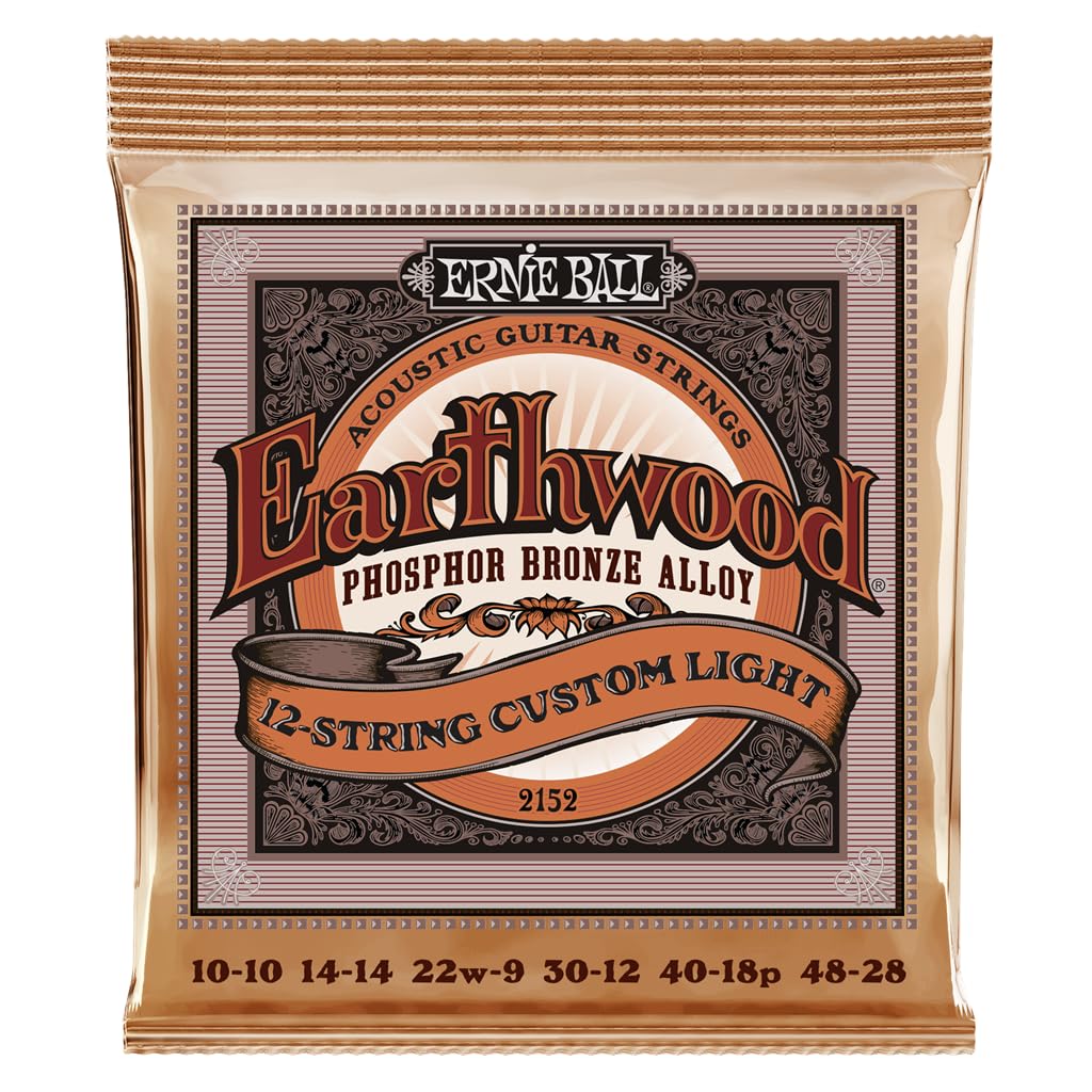 Ernie Ball Earthwood Medium Light Phosphor Bronze Acoustic Guitar Strings