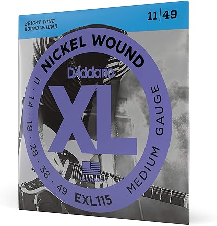 D'Addario XL Nickel Electric Guitar Strings