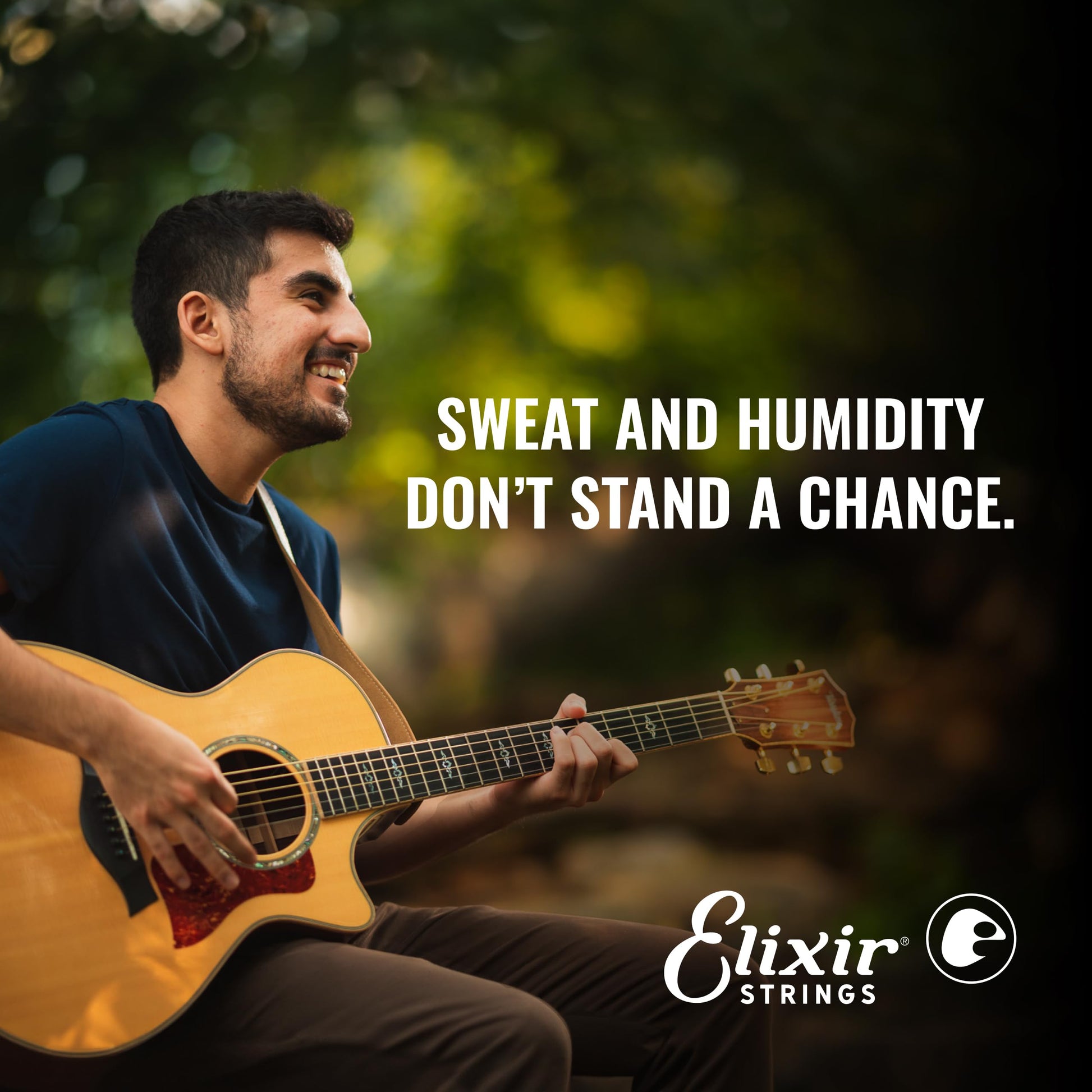 Elixir Phosphor Bronze Acoustic Guitar Strings with NANOWEB Coating
