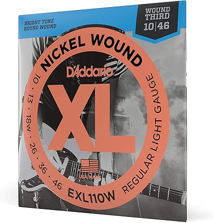D'Addario XL Nickel Electric Guitar Strings