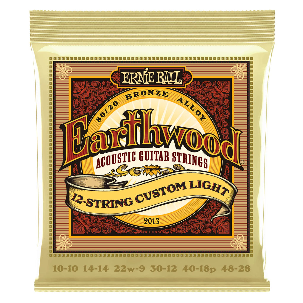 Ernie Ball Earthwood Light 80/20 Bronze Acoustic Guitar Strings