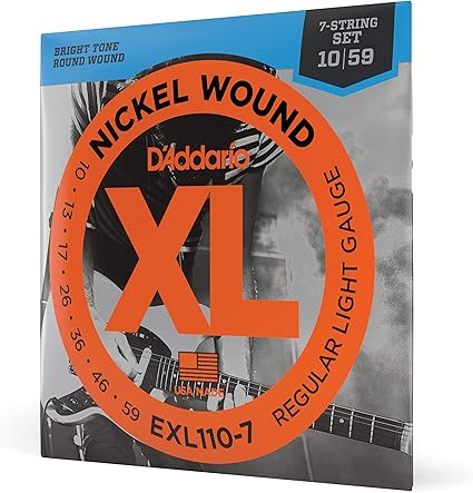 D'Addario XL Nickel Electric Guitar Strings