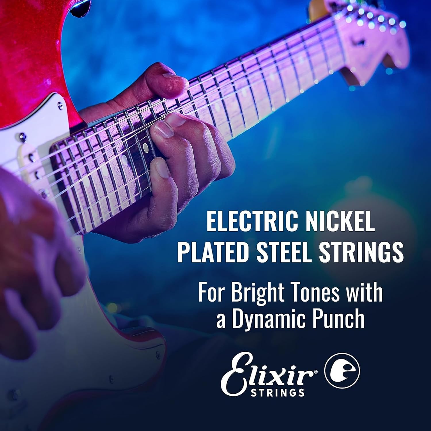 Elixir Electric Guitar Strings with NANOWEB Coating