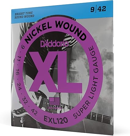 D'Addario XL Nickel Electric Guitar Strings