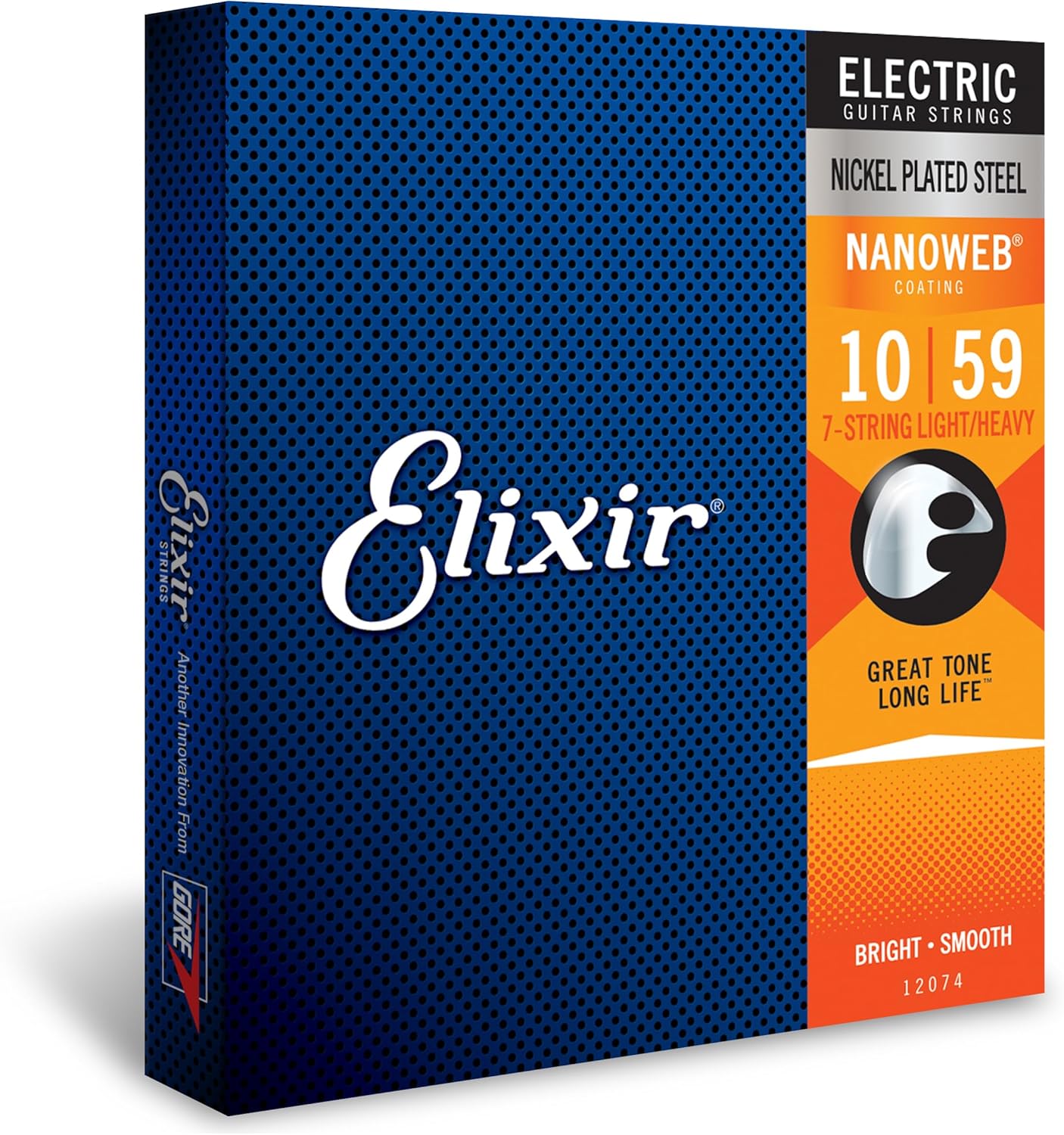 Elixir Electric Guitar Strings with NANOWEB Coating