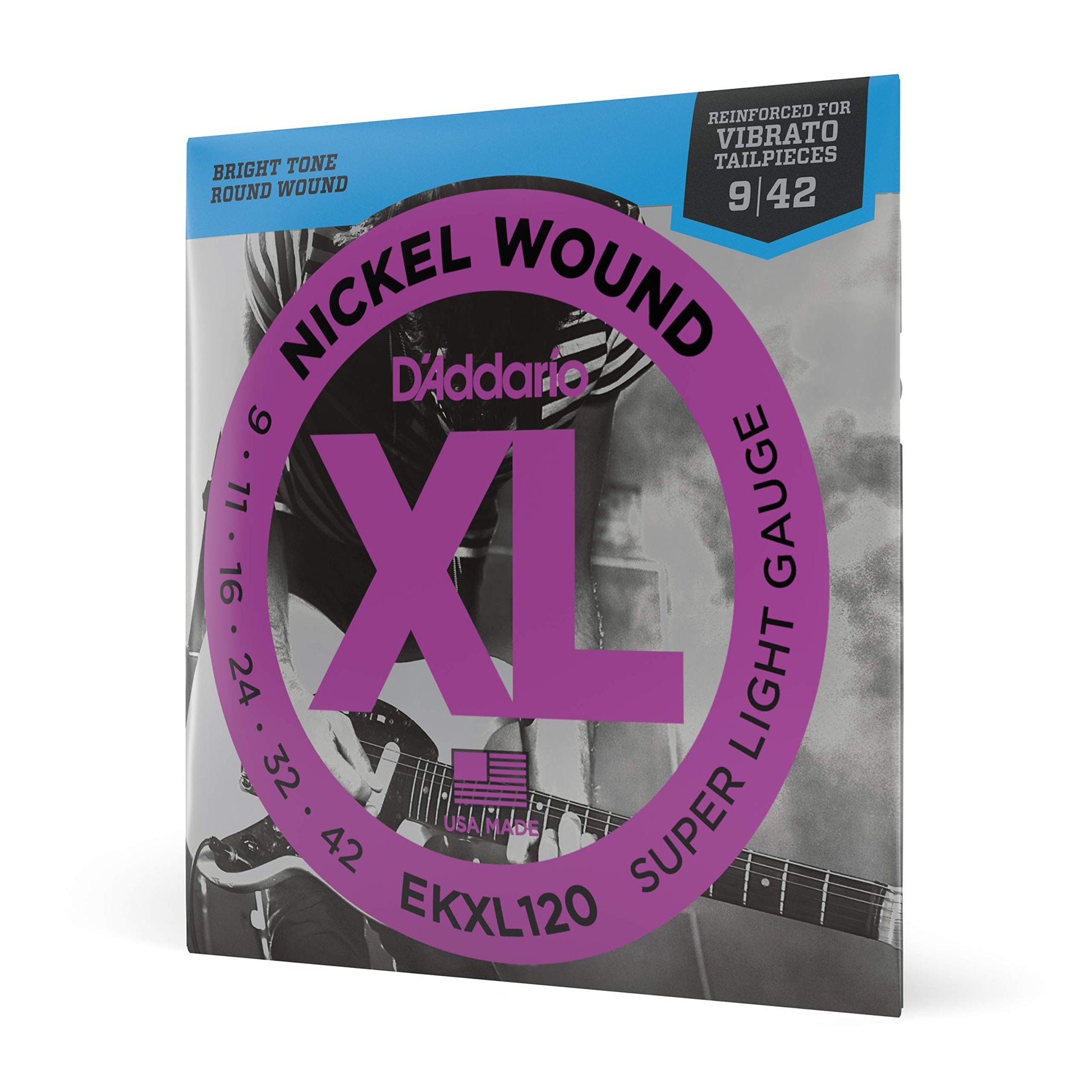 D'Addario XL Nickel Electric Guitar Strings