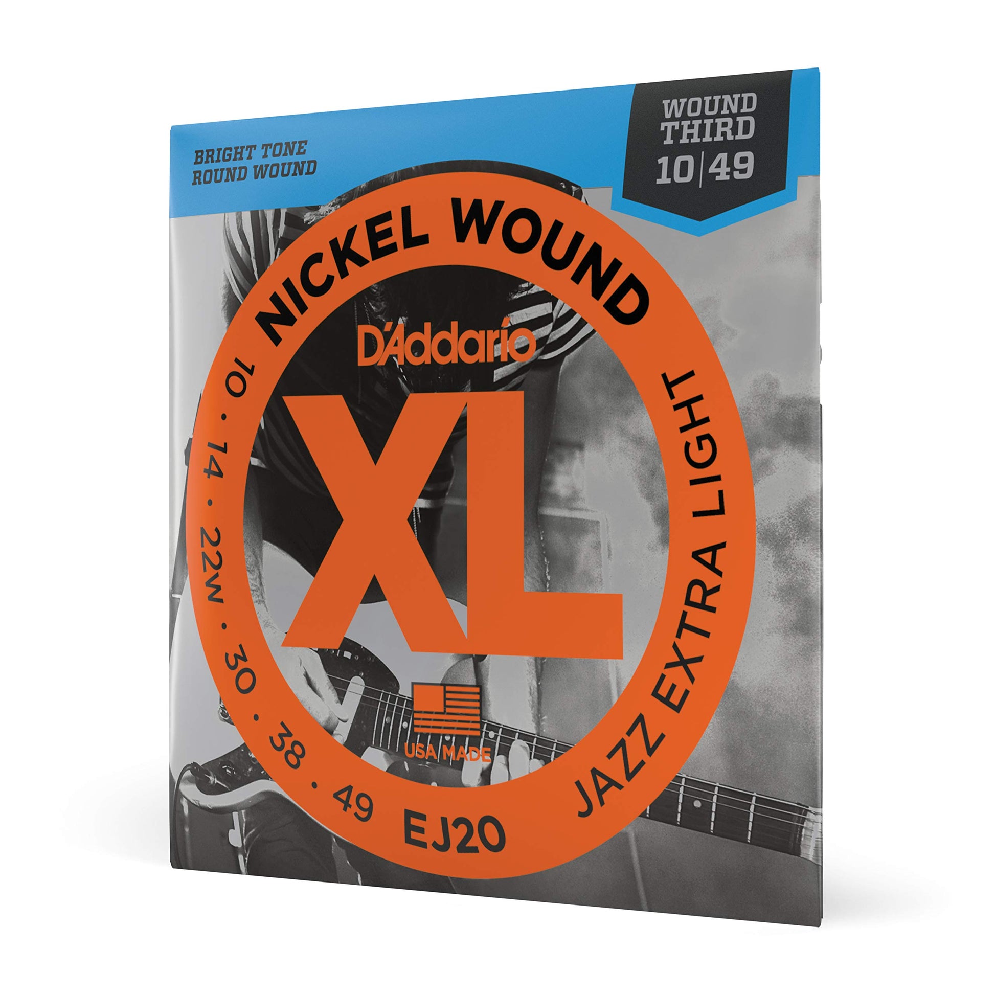 D'Addario XL Nickel Electric Guitar Strings