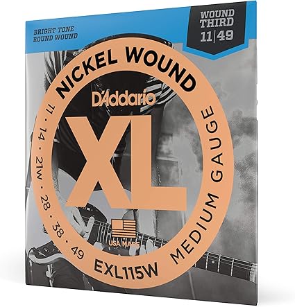 D'Addario XL Nickel Electric Guitar Strings