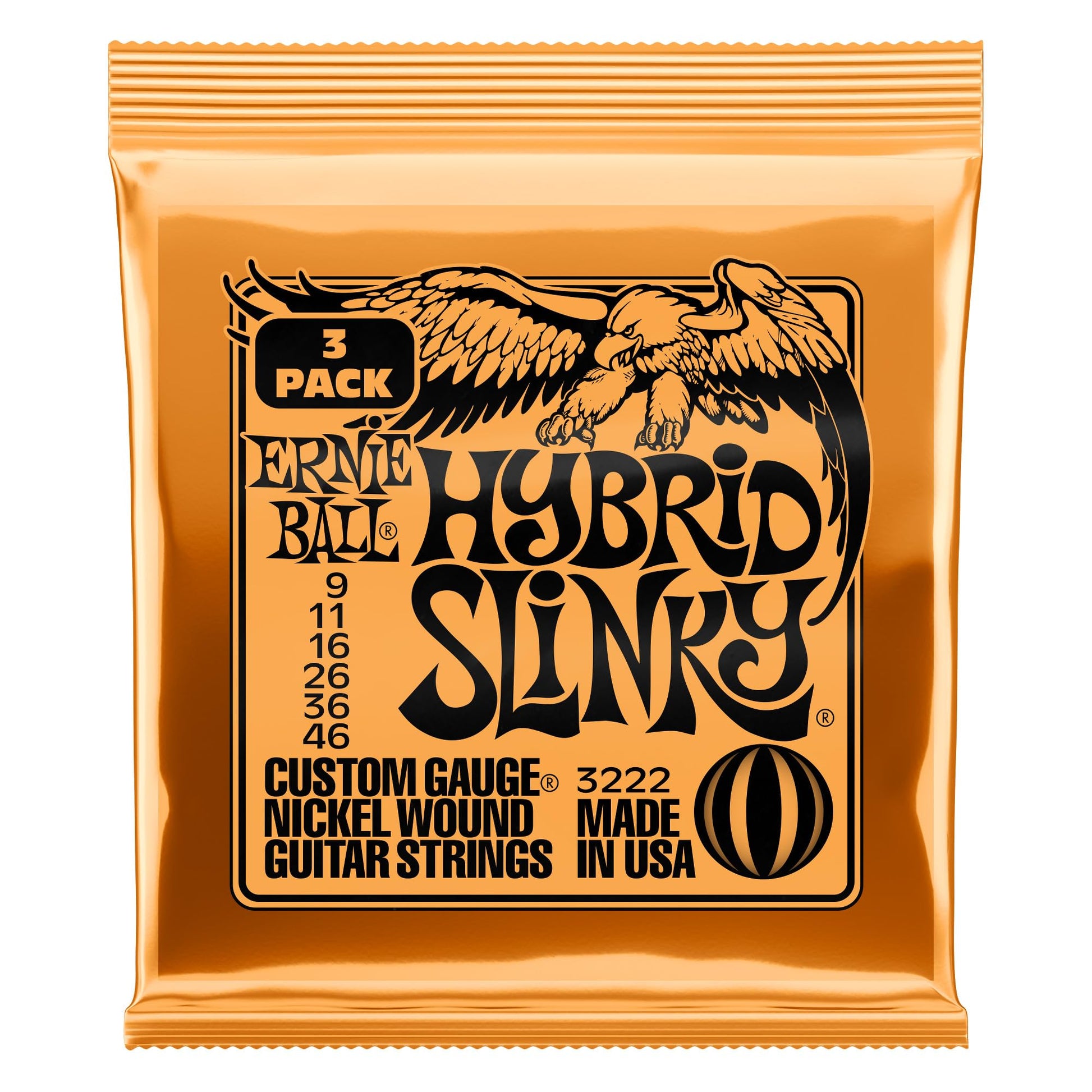 Ernie Ball Nickel Wound Electric Guitar Strings
