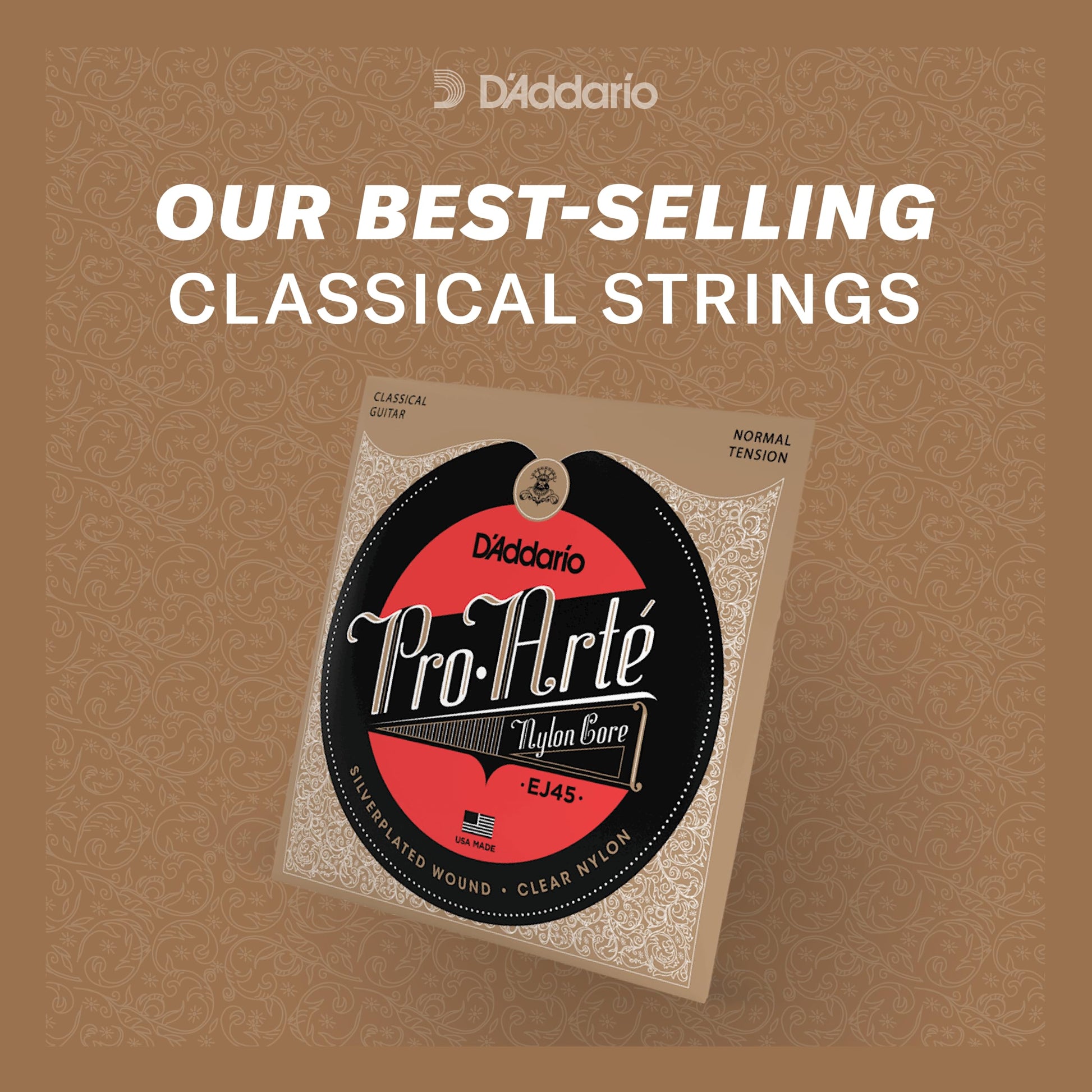 D'Addario Guitar Strings - Pro-Arte Classical Guitar Strings