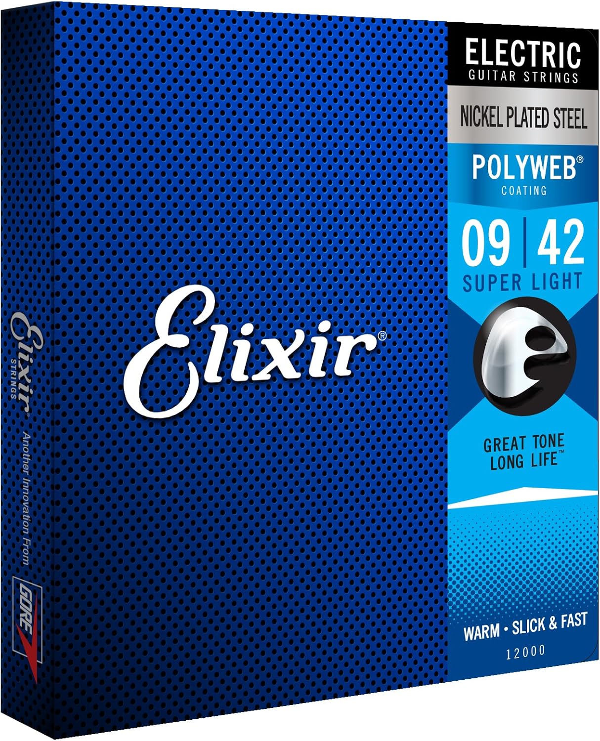 Elixir Electric Guitar Strings with NANOWEB Coating