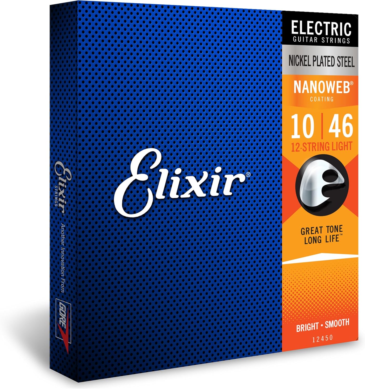 Elixir Electric Guitar Strings with NANOWEB Coating