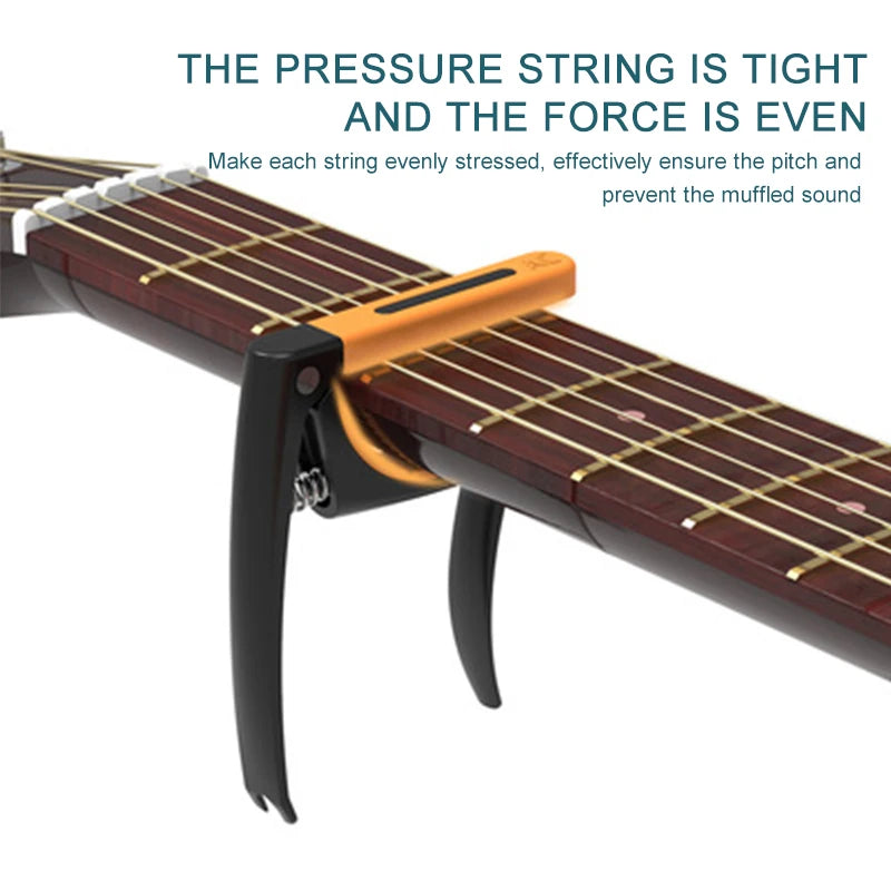 Zinc Alloy Guitar Capo with Interchangeable Head - Your Guitar Buddy