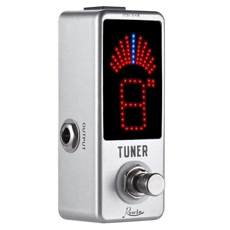 Rowin Chromatic Tuner Pedal - Your Guitar Buddy