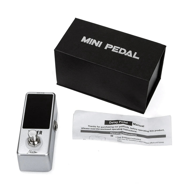 Rowin Chromatic Tuner Pedal - Your Guitar Buddy