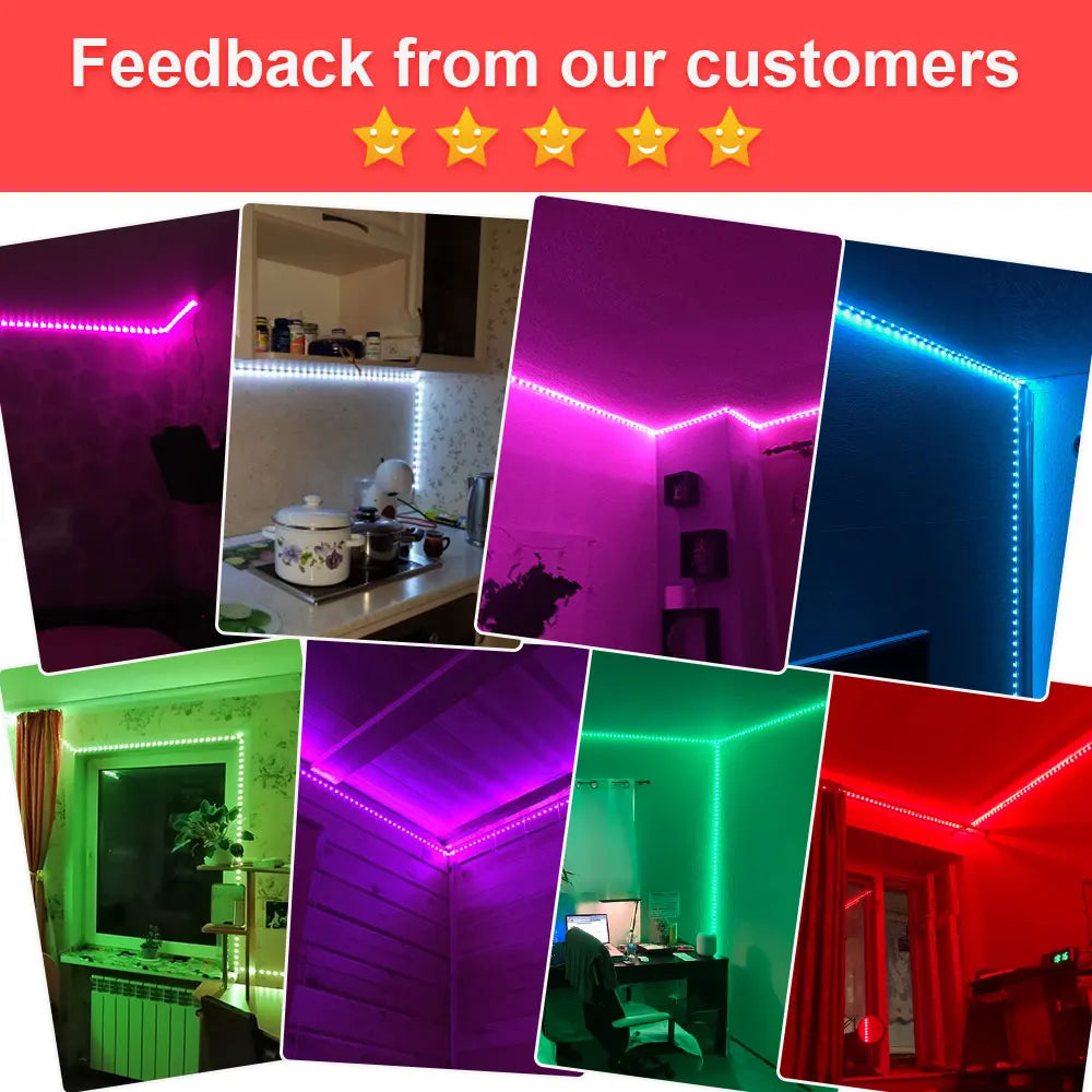LED Color Changing Strip Lights - Your Guitar Buddy