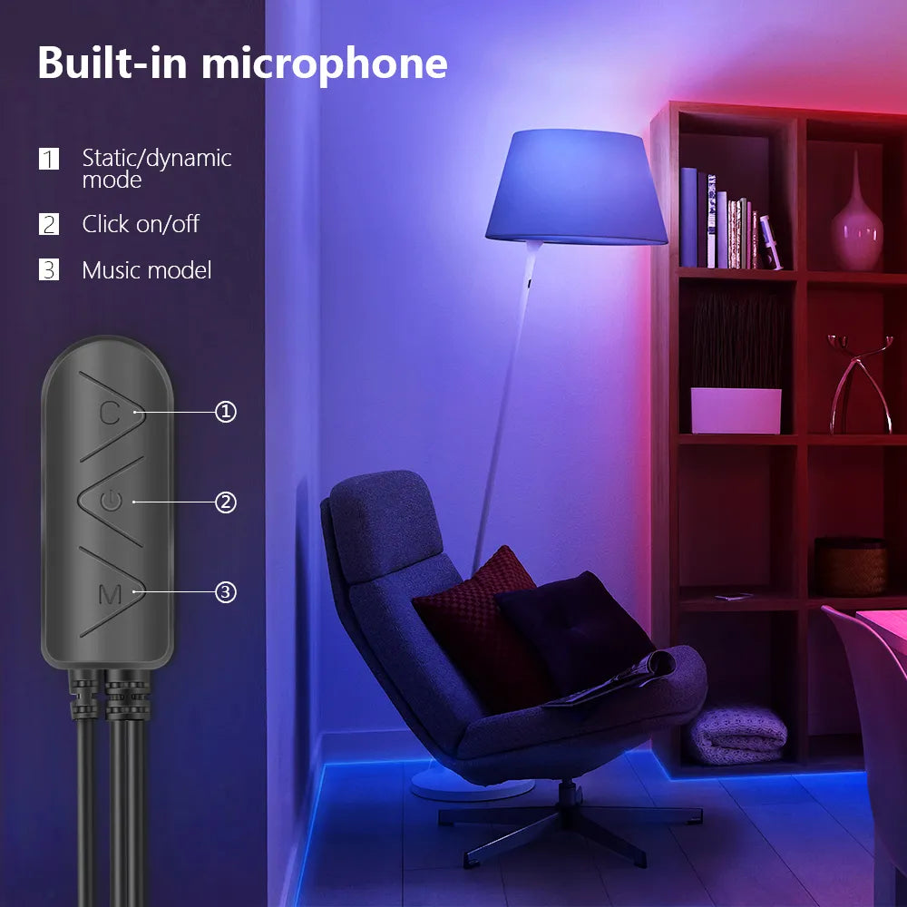 LED Color Changing Strip Lights - Your Guitar Buddy
