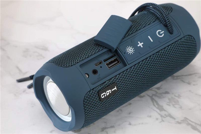 Portable Led Waterproof Bluetooth Speaker With Card