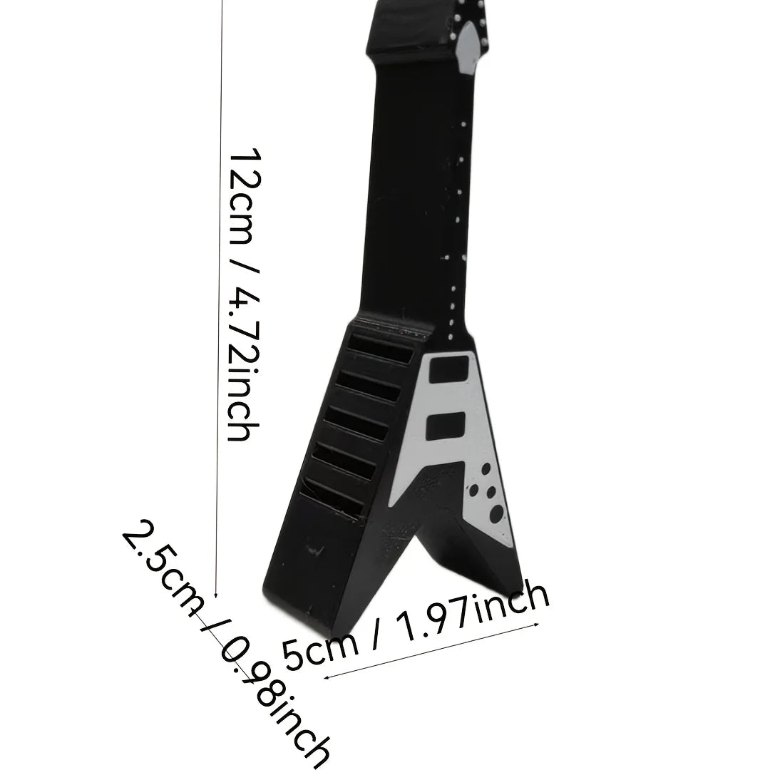 Guitar Shaped Pick Holder
