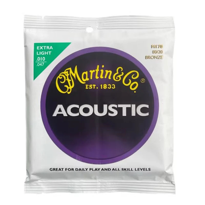 6 Sets Martin & Co Acoustic Guitar Strings