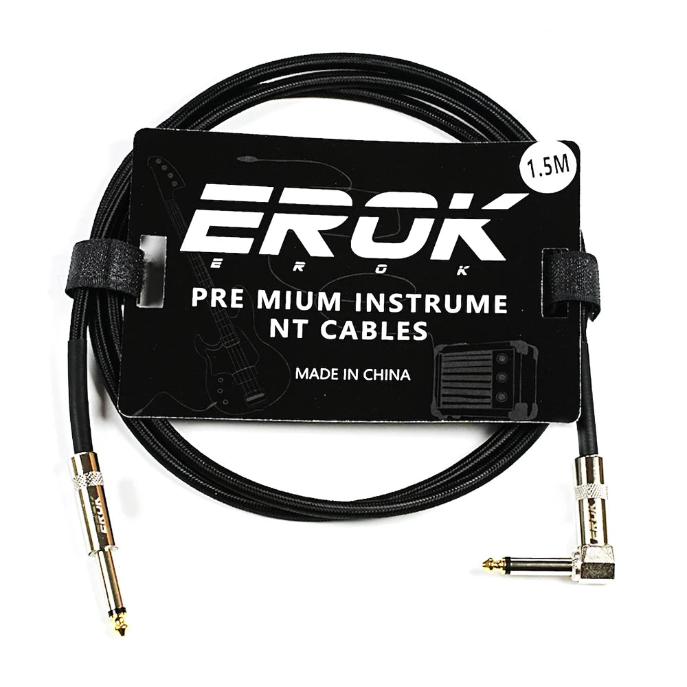 EROK 1.5/3/6/10m Guitar Audio Cables - Your Guitar Buddy