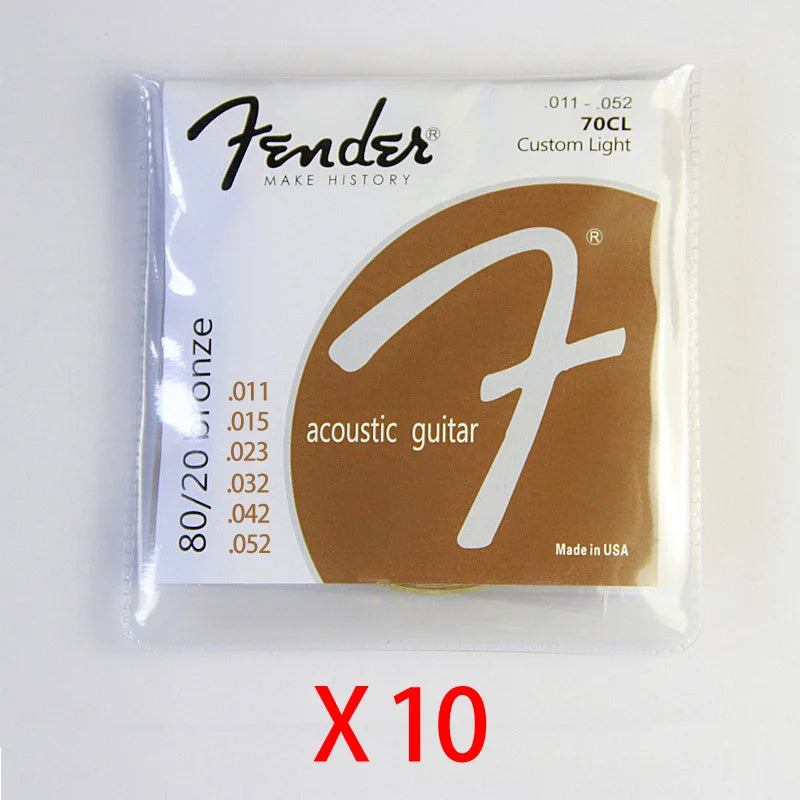 10 Sets Fender Guitar Strings