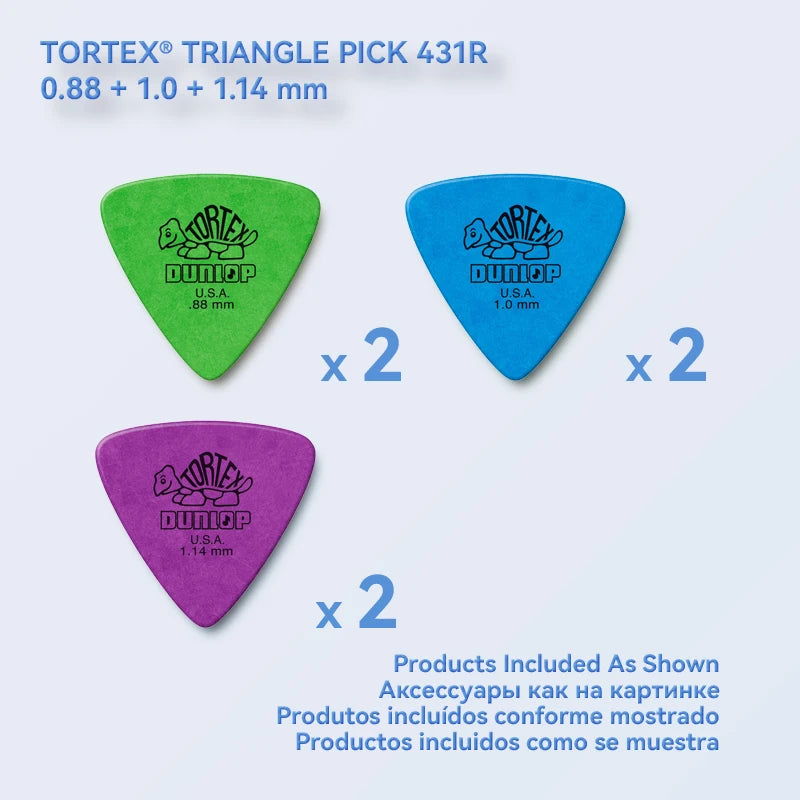 Dunlop Tortex Triangle Guitar Picks - Your Guitar Buddy