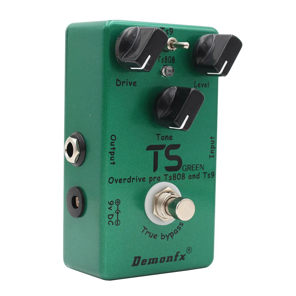 Demonfx TS GREEN Overdrive Pedal - Your Guitar Buddy