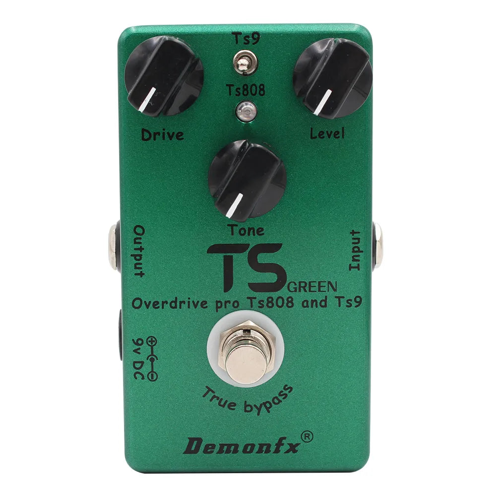 Demonfx TS GREEN Overdrive Pedal - Your Guitar Buddy