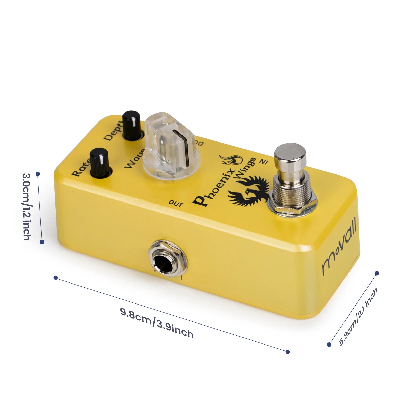 Movall MP-317 Phoenix Wings Tremolo Pedal - Your Guitar Buddy