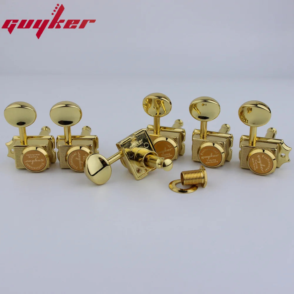 GUYKER Vintage Gold Tuning Pegs - Your Guitar Buddy